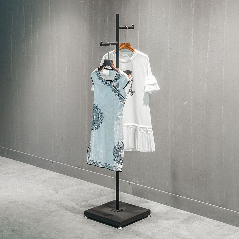 Industrial Metal Coat Hanger Hall Stand Hooks Free Standing Entryway Kit Hall Tree Clearhalo 'Entry & Mudroom Furniture' 'furn' 'furn_hall_tree_coat_racks' 'Furniture' 'Hall Trees & Coat Racks' 'hall_tree_coat_racks' 1200x1200_eda4ffb1-51d7-4e2f-8e3a-7e366e0b570e