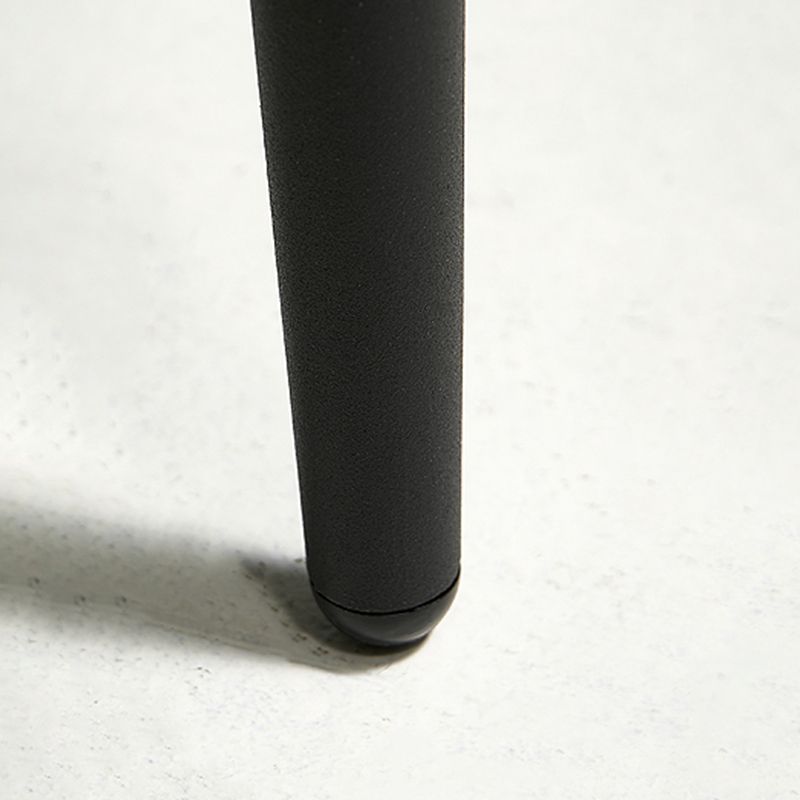 Contemporary Style Dining Chairs Armless Wingback Chairs for Kitchen with Metal Legs Clearhalo ' kitchen&dining_furn' 'Dining Chairs' 'Dining Tables & Seating' 'dining_chair' 'furn' 'furn_dining_chair' 'Furniture' 'furniture_dining_chair' 'Kitchen & Dining Furniture' 'kitchen' 1200x1200_eda72a9a-0ec3-404c-b1cf-3662ab2cc65f