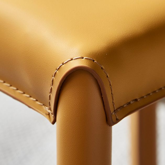 Modern Leather Bar Stool Low Back Counter Stool for Living Room Clearhalo 'Bar Furniture' 'Bar Stools' 'bar_stools' 'furn' 'furn_bar_stools' 'Furniture' 'Kitchen & Dining Furniture' 1200x1200_eda93083-52e3-425f-8f40-397d0212dd0c