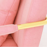 Contemporary Glam Velvet Sofa with Tuxedo Arm 58' Wide 72' High Clearhalo 'furn' 'furn_sofas' 'Furniture' 'furniture_sofas' 'kitchen' 'kitchen_sofas' 'Living Room Furniture' 'Sofa' 'sofas' 1200x1200_edabe033-f912-476c-9d7a-9f7a179dd8e4