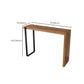 Indoor Contemporary Bar Dining Table Rectangle Shape Pine Wood Bar Table Clearhalo 'Bar Furniture' 'Bar Tables' 'bar_tables' 'furn' 'furn_bar_tables' 'Furniture' 'Kitchen & Dining Furniture' 1200x1200_edacb4d5-b51b-4bb6-954b-3c2e04dfc87f