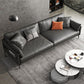 Stain Resistant Bench Seating Leather Standard Cushions Settee Furniture in Grey Clearhalo 'furn' 'furn_sofas' 'Furniture' 'furniture_sofas' 'kitchen' 'kitchen_sofas' 'Living Room Furniture' 'Sofa' 'sofas' 1200x1200_edb39b36-e2e5-44ab-9383-29cfef830d1f