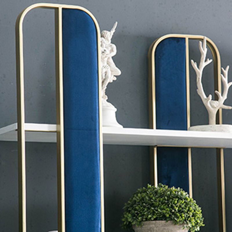 70.87"H Bookcase Glam Style Open Back Bookshelf for Study Room Home Office Clearhalo 'Bookcases' 'furn' 'furn_bookcases' 'Furniture' 'furniture_bookcases' 'kitchen' 'kitchen_bookcases' 'Living Room Furniture' 'Office Furniture' 1200x1200_edb6b6ba-897d-4e2e-90e9-75197b075c1a