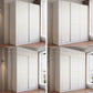 Armario de madera de estilo moderno Color blanco de madera suave armario de cajón cerrado