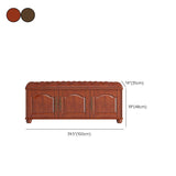 Rubberwood Seating Bench Cushioned 14" W Rectangle Shoe Storage Entryway Bench Clearhalo 'Benches' 'Chairs & Seating' 'furn' 'furn_benches' 'Furniture' 'Living Room Furniture' 1200x1200_edb86a1d-29d2-47ef-8661-3b52482ef03d