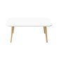 Contemporary Wooden Coffee Table with 4 Natural Legs and Rectangle Top Clearhalo 'Coffee & Accent Tables' 'Coffee Tables' 'coffee_tables' 'furn' 'furn_coffee_tables' 'Furniture' 'Living Room Furniture' 1200x1200_edbaa531-f6a8-4553-ba9a-350e4022da0b