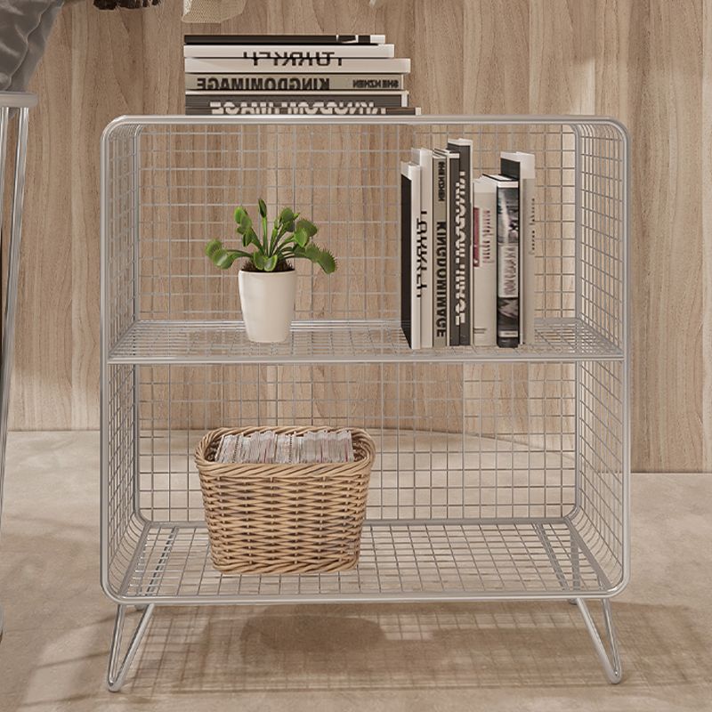 Industrial Style Standard Bookcase Metal Closed Back Bookshelf for Home Office Clearhalo 'Bookcases' 'furn' 'furn_bookcases' 'Furniture' 'furniture_bookcases' 'kitchen' 'kitchen_bookcases' 'Living Room Furniture' 'Office Furniture' 1200x1200_edbb3262-3477-496b-8daf-b4ab2c6dadbc