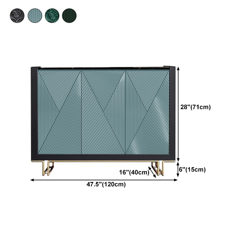 33.86"H Sideboard Glam Style Dining Server for Kitchen and Living Room Clearhalo 'buffet_sideboard' 'Buffets & Sideboards' 'furn' 'furn_buffet_sideboard' 'Furniture' 'Kitchen & Dining Furniture' 1200x1200_edbb9cc3-9c1e-45d4-a345-aeec15522af7
