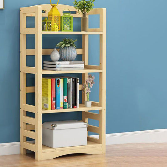 Etagere Vertical Modern Book Shelf Natural Wooden Shelf Bookcase for Study Room Clearhalo 'Bookcases' 'furn' 'furn_bookcases' 'Furniture' 'Office Furniture' 1200x1200_edbc2c69-1df9-4a9c-9480-726057889fcd