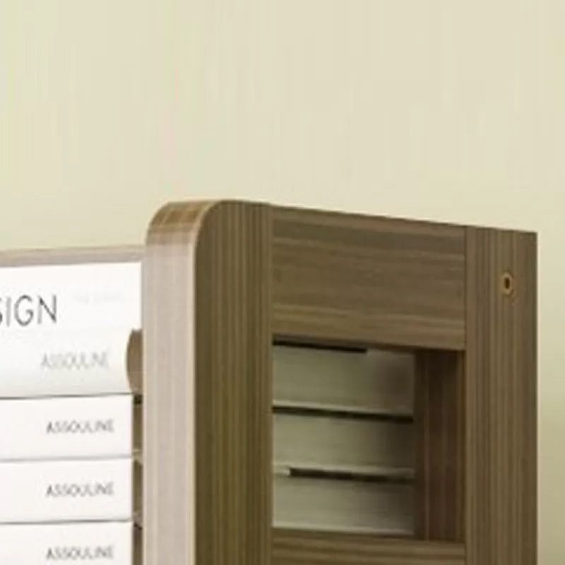 Moderne stijl open boekenplank massief hout etagere plank boekenkast