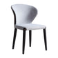 Contemporary Dining Chairs Armless Chair with Wooden Legs for Home