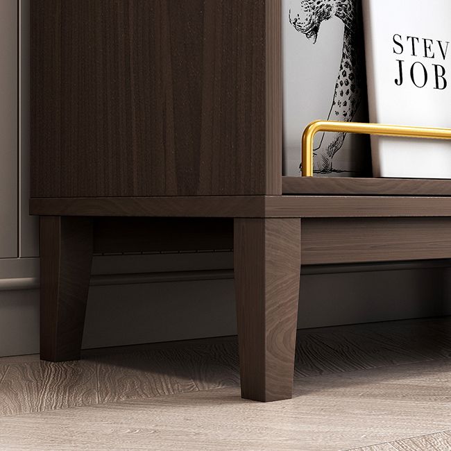 Glam Antique Finish Shelf BOEKKAST standaardboekplank met planken