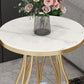 19"W Contemporary Corner Table Round Storage Accent Side Table Clearhalo 'Coffee & Accent Tables' 'End & Side Tables' 'end_side_tables' 'furn' 'furn_end_side_tables' 'Furniture' 'Living Room Furniture' 1200x1200_edc88284-529a-45d9-aee8-04e0abbbe97b