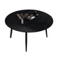 Contemporary Round Dining Table Sintered Stone Dining Table with 4 Black Legs Clearhalo ' dining_table' 'Dining Tables & Seating' 'Dining Tables' 'furn' 'furn_dining_table' 'Furniture' 'furniture_dining_table' 'Kitchen & Dining Furniture' 'kitchen&dining_furn' 'kitchen' 'kitchen_dining_table' 1200x1200_edd1a3c7-addc-4a02-8a51-57d30c155724