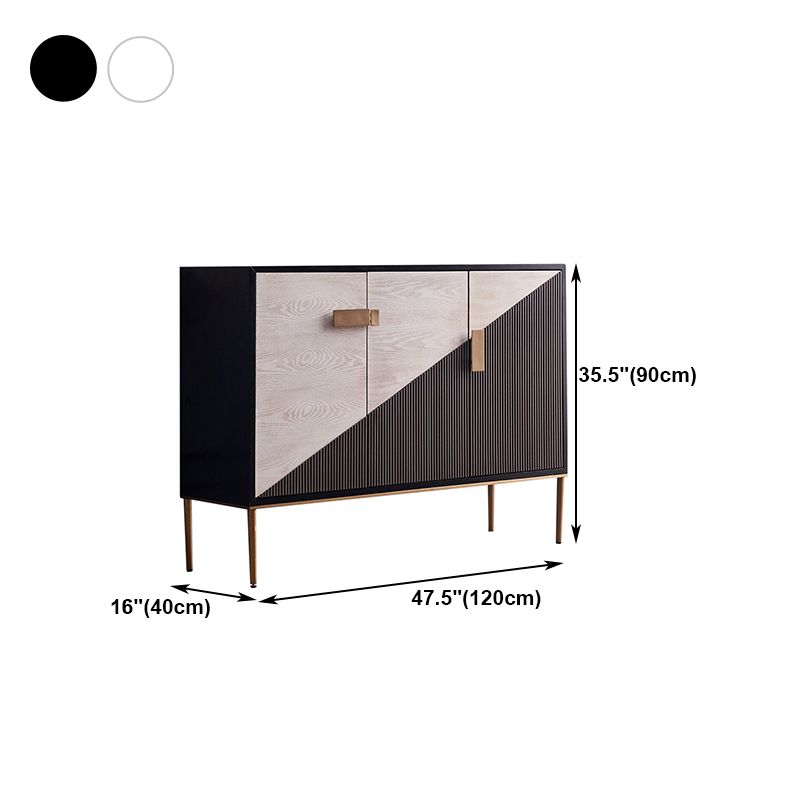 Sideboard a buffet glam Birch Birch Legno Soldboard per soggiorno