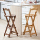 Folding Barstools Contemporary Armless Bar Stools with Swivel