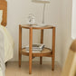 Tropical Round Cocktail Table Storage Solid Wood Coffee Cocktail Table Clearhalo 'Coffee & Accent Tables' 'Coffee Tables' 'coffee_tables' 'furn' 'furn_coffee_tables' 'Furniture' 'Living Room Furniture' 1200x1200_edd775bb-9269-4312-be54-ccec52747425