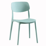 Modern Dining and Accent Chairs Indoor-Outdoor Plastic Open Back Armless Chair Clearhalo ' kitchen&dining_furn' 'Dining Chairs' 'Dining Tables & Seating' 'dining_chair' 'furn' 'furn_dining_chair' 'Furniture' 'furniture_dining_chair' 'Kitchen & Dining Furniture' 'kitchen' 1200x1200_edd7a042-f9f5-40c6-a970-15b7b4ba0faa