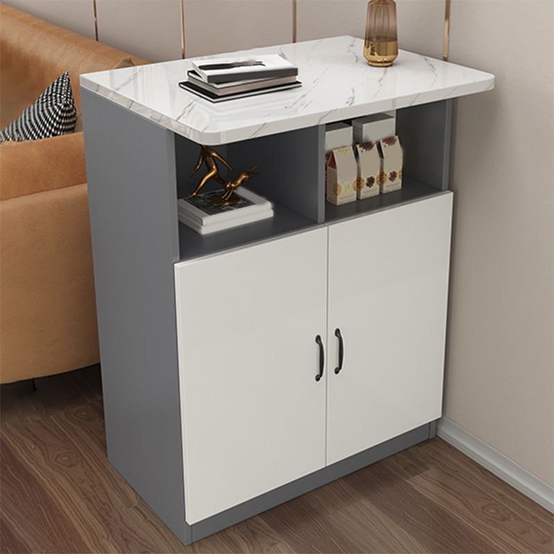 Modern Bistro Bar Table Rectangle Wooden Bar Table with Storage Clearhalo 'Bar Furniture' 'Bar Tables' 'bar_tables' 'furn' 'furn_bar_tables' 'Furniture' 'Kitchen & Dining Furniture' 1200x1200_eddb023d-cd1f-498b-b0ea-f7e0dd87a25c