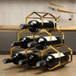 Metal Countertop Wine Glass Rack Modern Stackable Wine Bottle Holder in Gold Clearhalo 'furn' 'furn_wine_racks' 'Furniture' 'Kitchen & Dining Furniture' 'Wine Racks' 'wine_racks' 1200x1200_eddd69c3-0d0f-4d04-95db-e9ccadfc8659