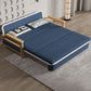 Scandinavian Blue Futon Sleeper Sofa Square Arms Futon and Mattress Clearhalo 'furn' 'furn_futons' 'Furniture' 'Futons & Daybeds' 'Futons' 'Living Room Furniture' 1200x1200_eddf94bd-1a28-4e58-a0ed-8b554ac74541