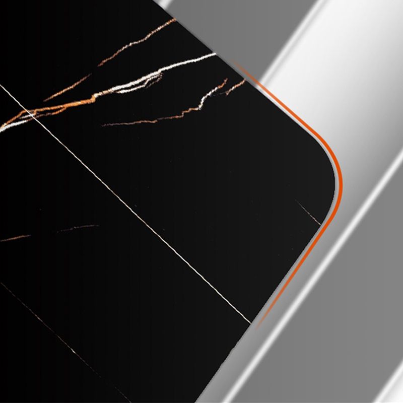 Retangular Side Table 55" Tall Iron C Side End Table in White/Black/Grey Clearhalo 'Coffee & Accent Tables' 'End & Side Tables' 'end_side_table' 'end_side_tables' 'furn' 'furn_end_side_tables' 'Furniture' 'furniture_end_side_table' 'Living Room Furniture' 1200x1200_eddfa3af-1732-4801-a381-9014c7bc7bf4