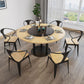 Round Solid Wood Dining Set 1/4/7 Pieces Dinette Set for Kitchen Clearhalo 'Dining Room Sets' 'Dining Tables & Seating' 'dining_room_set' 'furn' 'furn_dining_room_set' 'Furniture' 'Kitchen & Dining Furniture' 1200x1200_ede36eb7-4c6e-499f-9e36-94c9cf25b237
