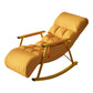 Glam Style Sofa Rocking Chair Indoor Rocking Chair with Cushion