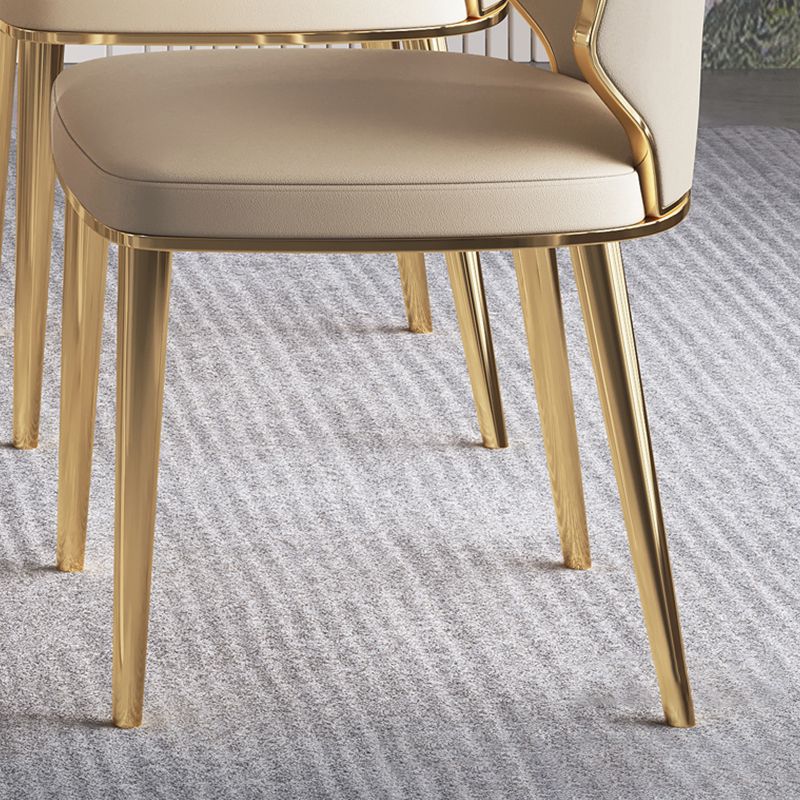 Dining Room Upholstered Chair Faux Leather Home Dining Chair