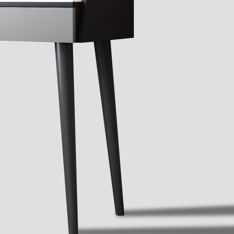 Vanity in legno ingegnerizzato contemporaneo 37,8 "H Vanity set con sgabello