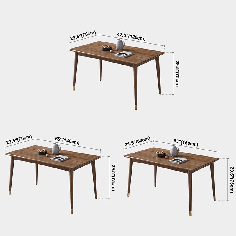 Traditional Luxury Rectangle Dining Table Ash Solid Wood Table with 4 Legs Clearhalo ' dining_table' 'Dining Tables & Seating' 'Dining Tables' 'furn' 'furn_dining_table' 'Furniture' 'furniture_dining_table' 'Kitchen & Dining Furniture' 'kitchen&dining_furn' 'kitchen' 'kitchen_dining_table' 1200x1200_edf6142f-ed9b-49a5-a492-4d27d42831c0