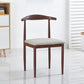 Modern Style Kitchen Leather Dining Chair Ladder Back Side Chair of 16" Wide with Metallic Base Clearhalo ' kitchen&dining_furn' 'Dining Chairs' 'Dining Tables & Seating' 'dining_chair' 'furn' 'furn_dining_chair' 'Furniture' 'furniture_dining_chair' 'Kitchen & Dining Furniture' 'kitchen' 1200x1200_edf78272-f523-4dce-a5cd-73a1e1b34277