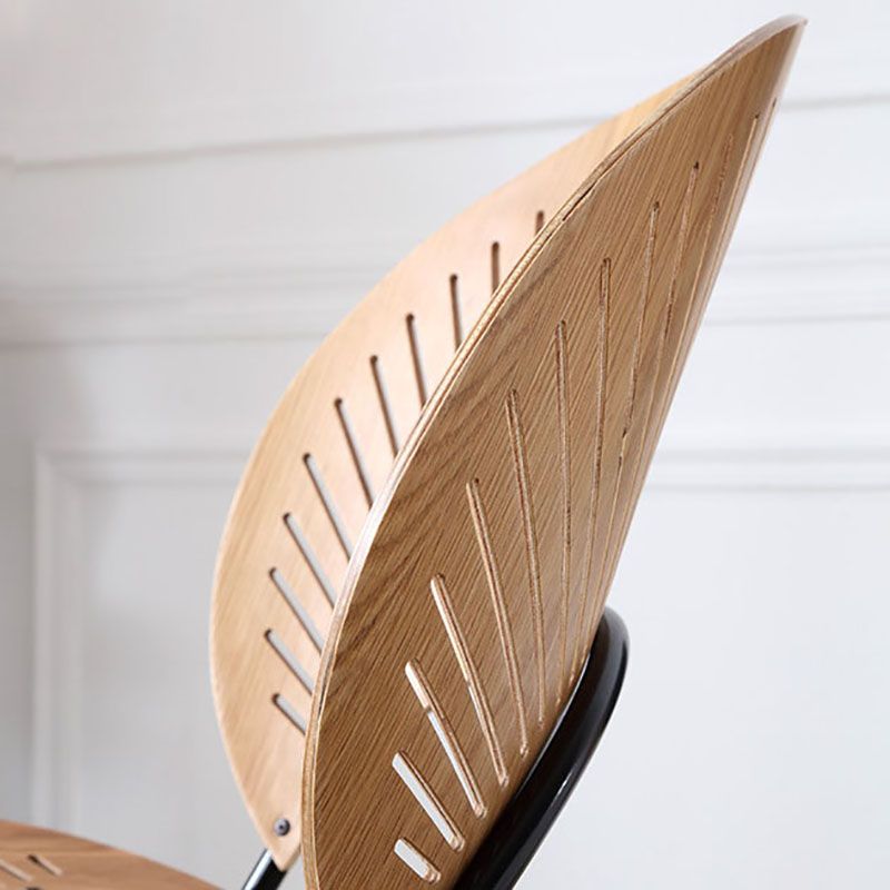 Industrial Style Open Back Dining Side Chair Metal Dining Chairs for Home Clearhalo ' kitchen&dining_furn' 'Dining Chairs' 'Dining Tables & Seating' 'dining_chair' 'furn' 'furn_dining_chair' 'Furniture' 'furniture_dining_chair' 'Kitchen & Dining Furniture' 'kitchen' 1200x1200_edf8fe90-9da9-48ed-b1c4-6fb97498458b