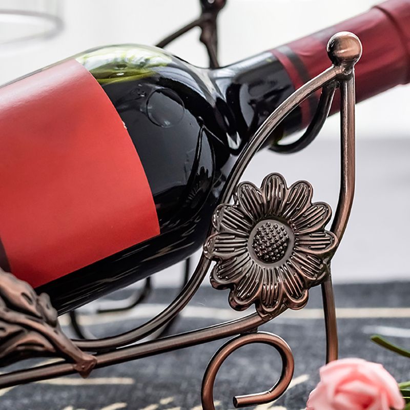 Glam Tabletop Wine Holder Rack Metal Wine Rack Kit voor woonkamer