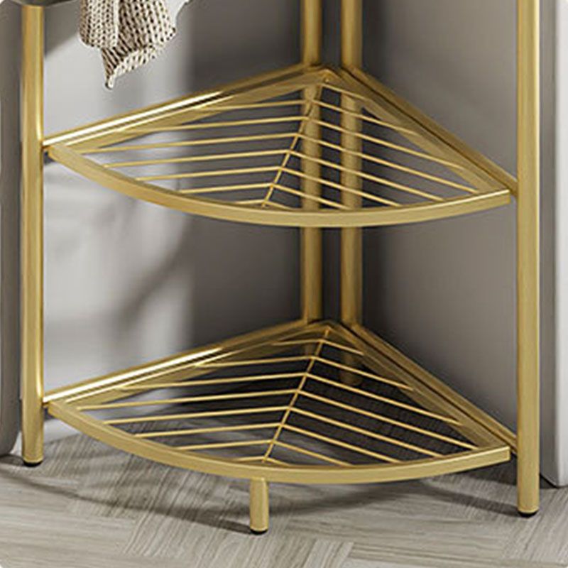 Moderner Kleiderbügel Festkörper -Metallbekleidung mit Kleiderhaken