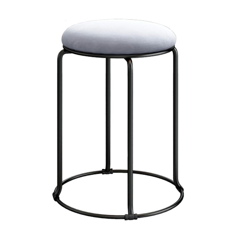 Standard Ottoman Round Corduroy Glam Whole Colored Tear Resistant Ottoman Clearhalo 'furn' 'furn_ottomans_poufs' 'Furniture' 'Living Room Furniture' 'Ottomans & Poufs' 'ottomans_poufs' 1200x1200_edfdc0c1-a366-40ac-bed1-7ad921c7805f