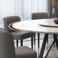 Marble Dining Table Simple Style Round Dining Site Table with Turntable Clearhalo ' dining_table' 'Dining Tables & Seating' 'Dining Tables' 'furn' 'furn_dining_table' 'Furniture' 'furniture_dining_table' 'Kitchen & Dining Furniture' 'kitchen&dining_furn' 'kitchen' 'kitchen_dining_table' 1200x1200_ee01091e-7bfd-4c8a-b908-6cfae0d378c1