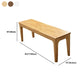 17.7 Inch Height Modern Seating Bench Solid Wood Bench with Legs Clearhalo 'Benches' 'Chairs & Seating' 'furn' 'furn_benches' 'Furniture' 'Living Room Furniture' 1200x1200_ee0113f5-d0ce-4dc9-8e70-f64d11f0ed08