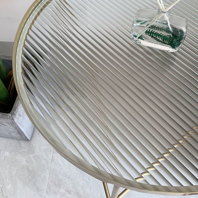 Modern X-Base Coffee Table Round Glass Top Coffee Cocktail Table for Living Room Clearhalo 'Coffee & Accent Tables' 'Coffee Tables' 'coffee_tables' 'furn' 'furn_coffee_tables' 'Furniture' 'Living Room Furniture' 1200x1200_ee011d05-a76e-46bf-8910-78f3d5e4a7c4