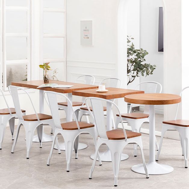 Metal Industrial Indoor Table Pine Solid Wood Top Table for Dining Room Clearhalo 'Dining Tables & Seating' 'Dining Tables' 'dining_table' 'furn' 'furn_dining_table' 'Furniture' 'furniture_dining_table' 'Kitchen & Dining Furniture' 'kitchen' 'kitchen_dining_table' 1200x1200_ee028457-a3cd-4acb-9fb1-964cdb0eb74f