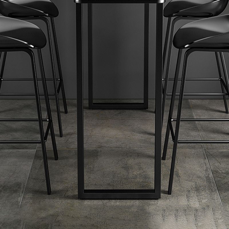 1/2/3/5 Pieces Bar Table and Stools Industrial Bar Pub Table Set Clearhalo 'Bar Furniture' 'furn' 'furn_home_bar_bar_sets' 'Furniture' 'Home Bars & Bar Sets' 'home_bar_bar_sets' 'Kitchen & Dining Furniture' 1200x1200_ee028f37-b629-48bc-9537-09d394ae0ab7
