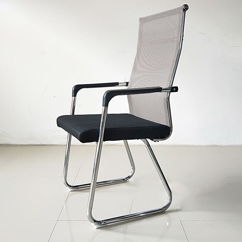 Contemporary Conference Chair Ergonomic No Wheels Office Chair Clearhalo 'furn' 'furn_office_chair' 'Furniture' 'Office Chairs' 'Office Furniture' 'office_chair' 1200x1200_ee0375eb-bc78-4045-90f8-5a8004425534