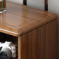Traditionele dressoir vaste houten opbergkast dressoir met 3/4/5 laden