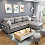 3-seater Sofa with Ottoman Included and Storage for Apartment Clearhalo 'furn' 'furn_sectionals' 'Furniture' 'Living Room Furniture' 'Sectionals' 1200x1200_ee075150-93a7-43f4-9bcd-980581b09153