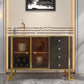 Sideboard Sideboard Sideboard in pietra Glam Sideboard con porta per la cucina