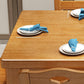 Solid Wood Dining Table Modern Rectangle Dining Table for Dining Room