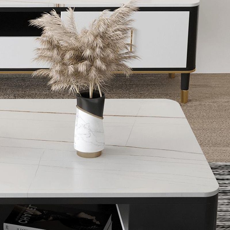 Modern TV Stand Console Open Storage Media Console TV Stand with Drawer Clearhalo 'furn' 'furn_tv_stands_entertainment_centers' 'Furniture' 'Living Room Furniture' 'TV Stands & Entertainment Centers' 'TV Stands & Media Storage Furniture' 'tv_stands_entertainment_centers' 1200x1200_ee0b3e49-5554-45b5-9f6c-a16b02562092