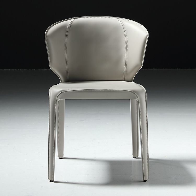 Faux Leather Upholstered Side Chair Indoor Dining Side Chair for Dining Room Clearhalo 'Dining Chairs' 'Dining Tables & Seating' 'dining_chair' 'furn' 'furn_dining_chair' 'Furniture' 'Kitchen & Dining Furniture' 1200x1200_ee0ce0ec-8082-40d7-a12b-e57eff1dbfaa