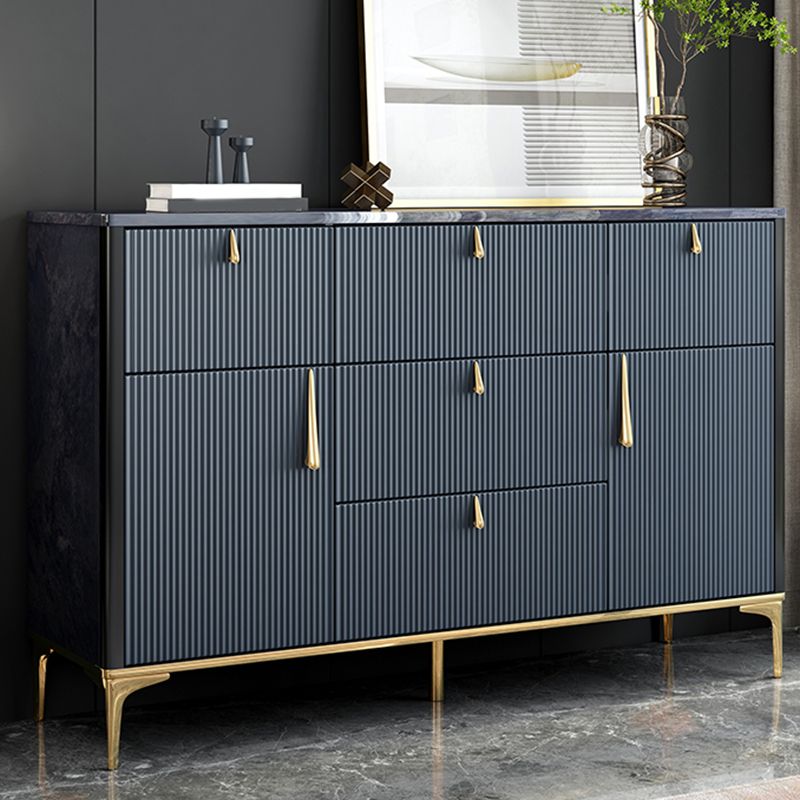 Comò Glam da 15,21 pollici con 5/7/8 cassetti e cassettiera portaoggetti