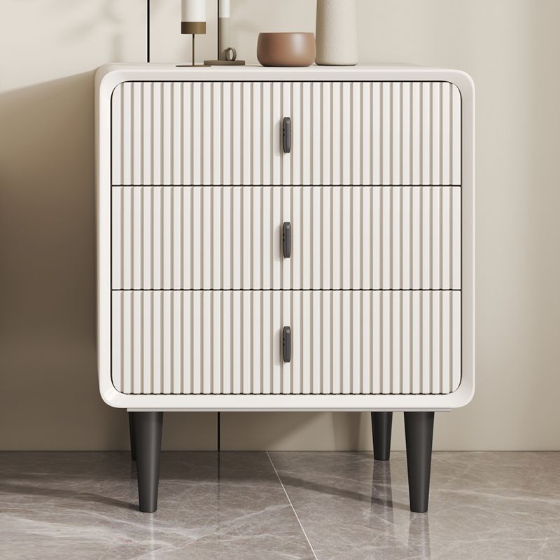 Eigentijdse houten opbergkist 16 "met verticale borst met laden